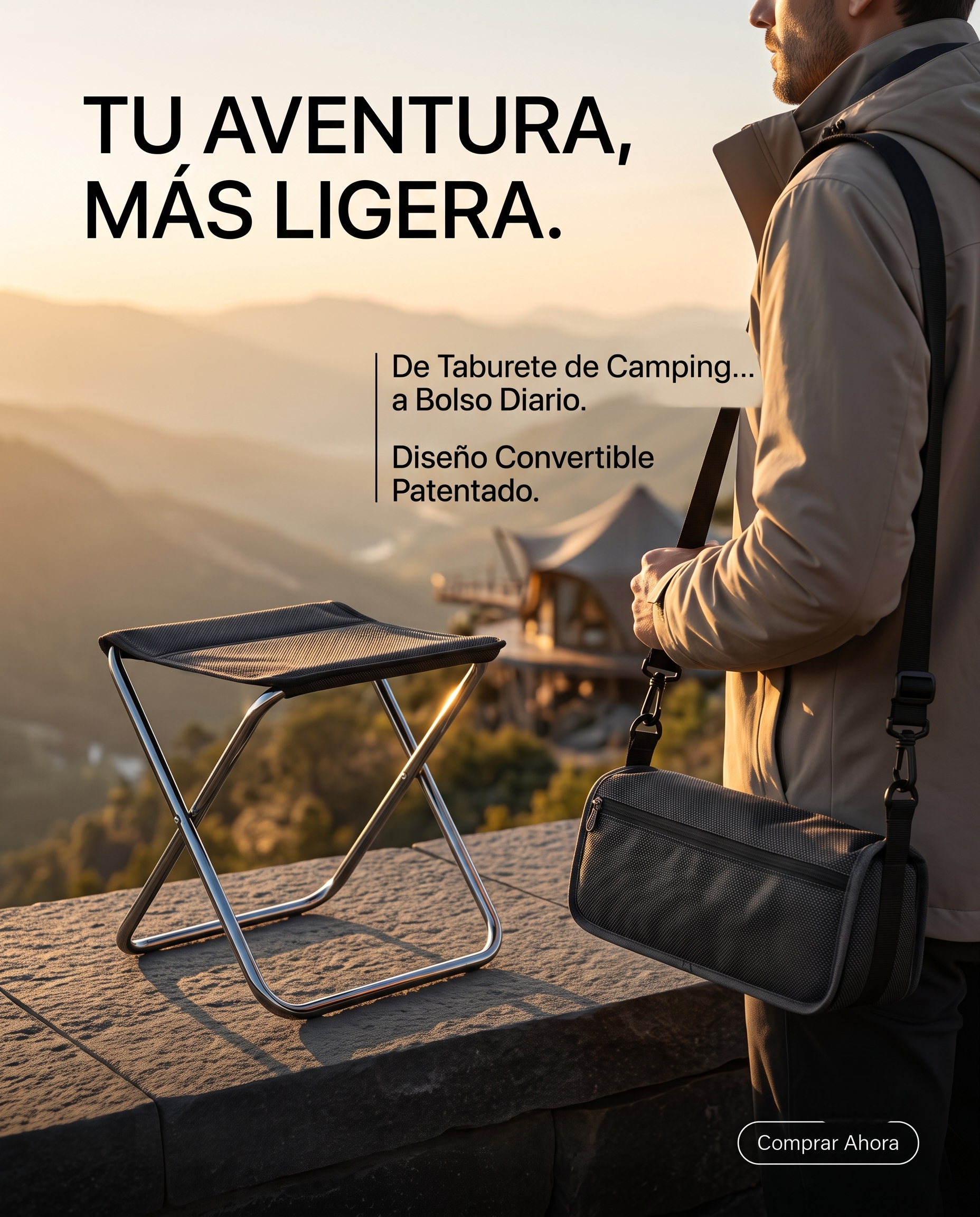 SILLA CAMPING PLEGABLE